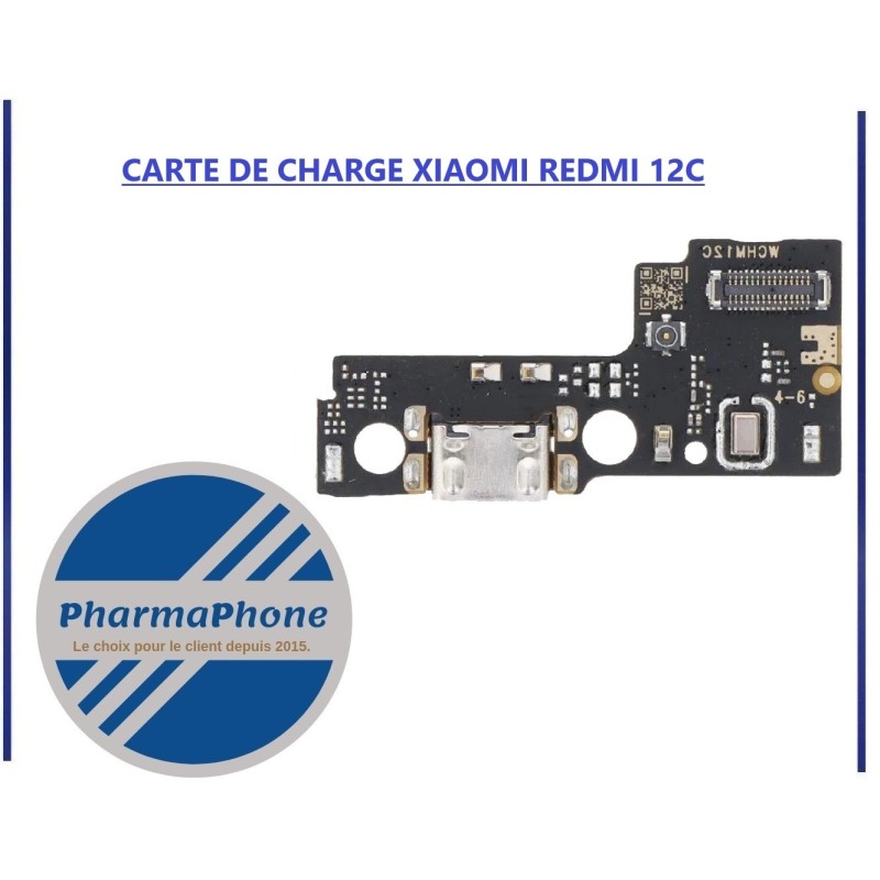 CARTE DE CHARGE XIAOMI REDMI 12C  - EMPLACEMENT: