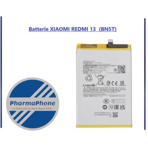 Batterie XIAOMI REDMI 13  (BN5T) -  EMPLACEMENT: