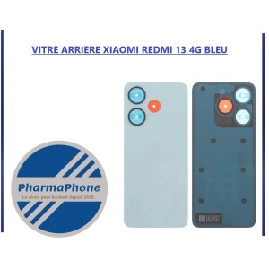 VITRE ARRIERE XIAOMI REDMI 13 4G - EMPLACEMENT:
