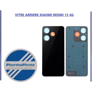 VITRE ARRIERE XIAOMI REDMI 13 4G - EMPLACEMENT: