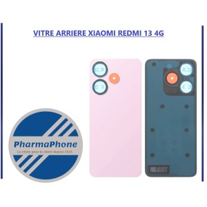 VITRE ARRIERE XIAOMI REDMI 13 4G - EMPLACEMENT: