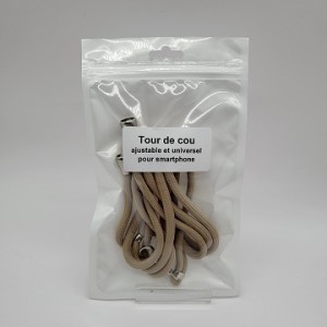 TOUR DE COU BEIGE NLT - EMPLACEMENT: