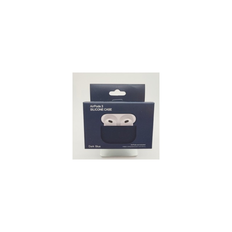 AIRPOD 3 BLEU SILICONNE PROTECTION AIRPOD 3 BLEU SILICONNE PROTECTION