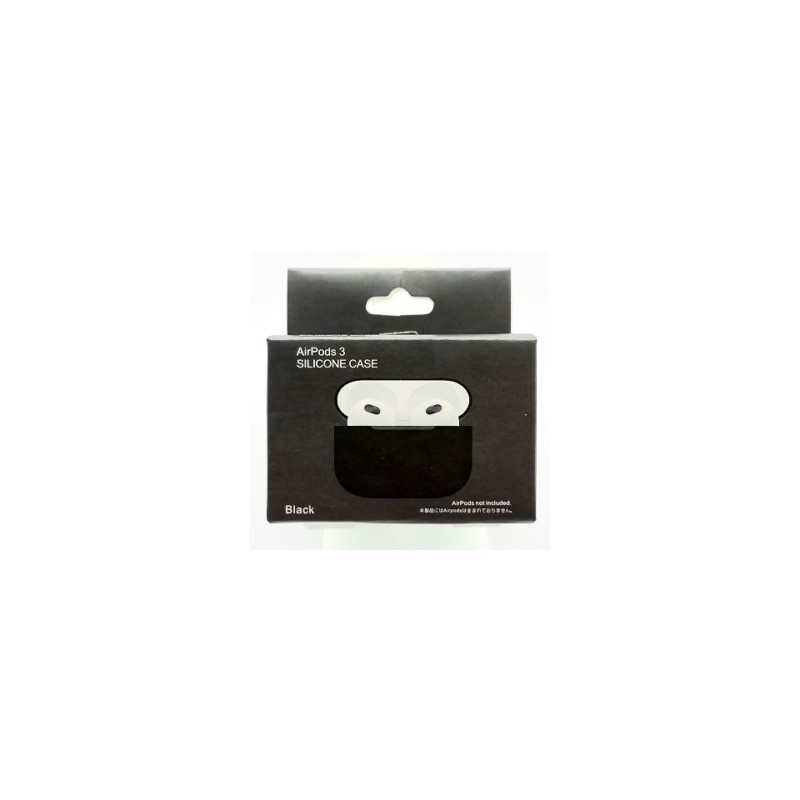 AIRPOD 3 NOIR SILICONNE PROTECTION AIRPOD 3 NOIR SILICONNE PROTECTION