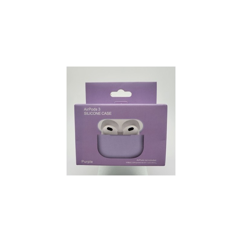 AIRPOD 3 VIOLET SILICONNE PROTECTION AIRPOD 3 VIOLET SILICONNE PROTECTION