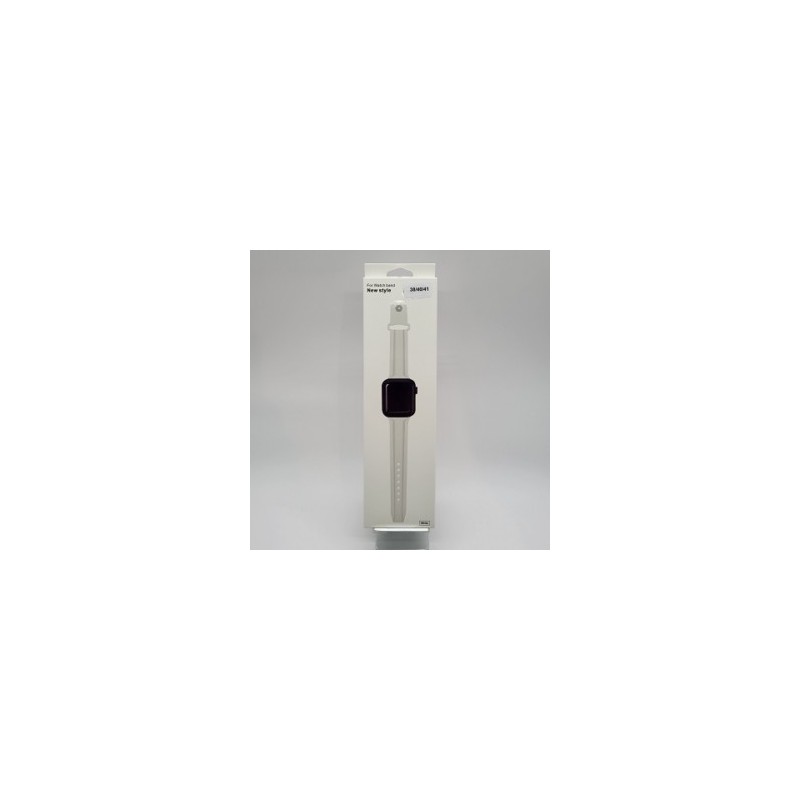 Apple I-WATCH Bracelet 38-40-41mm - BLANC -EMPLACEMENT: Apple I-WATCH Bracelet 38-40-41mm - BLANC -EMPLACEMENT: