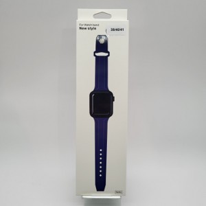 Apple I-WATCH Bracelet 38-40-41mm - BLEU MARINE  -EMPLACEMENT: