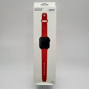 Apple I-WATCH Bracelet 38-40-41mm - ROUGE -EMPLACEMENT: