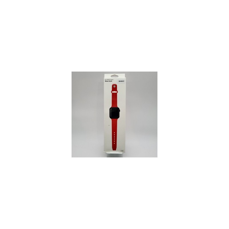 Apple I-WATCH Bracelet 38-40-41mm - ROUGE -EMPLACEMENT: Apple I-WATCH Bracelet 38-40-41mm - ROUGE -EMPLACEMENT: