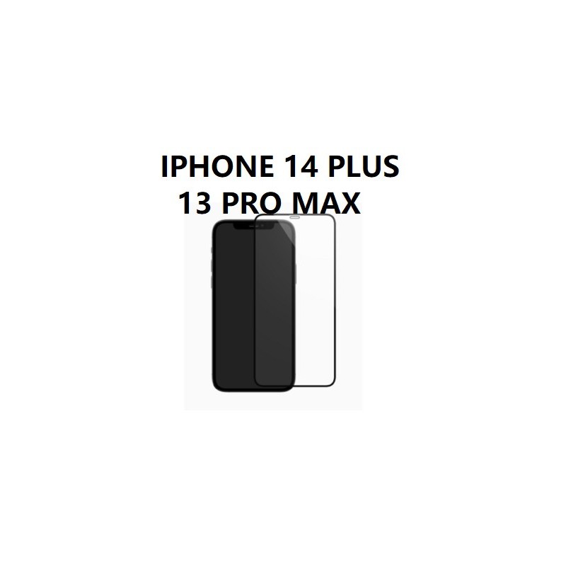 Verre trempé Complet Iphone 13 PRO MAX / 14 PLUS Verre trempé Complet Iphone 13 PRO MAX / 14 PLUS