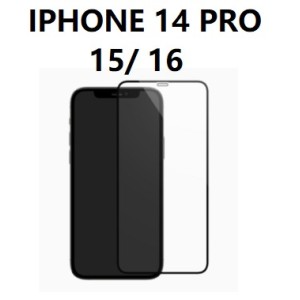 Verre trempé Complet Iphone 14 PRO / 15 / 16