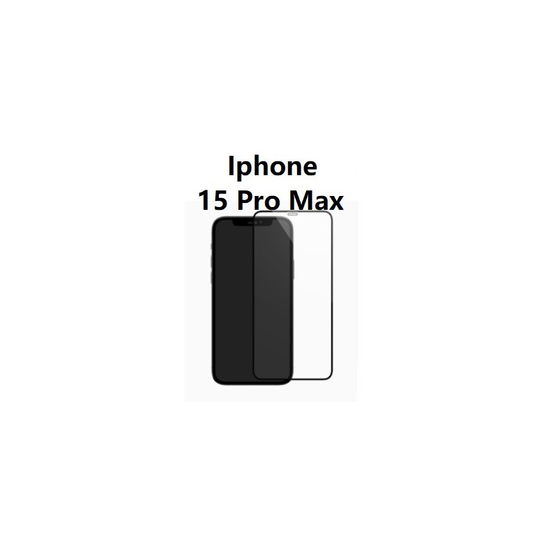 Verre trempé Complet Iphone 15 PRO MAX Verre trempé Complet Iphone 15 PRO MAX