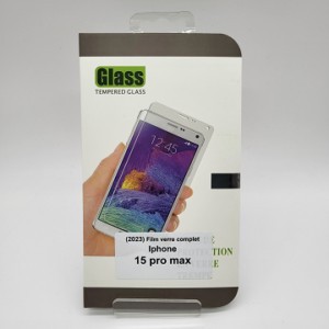 Verre trempé Complet Iphone 15 PRO MAX