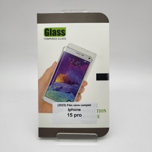 Verre trempé Complet Iphone 15 PRO