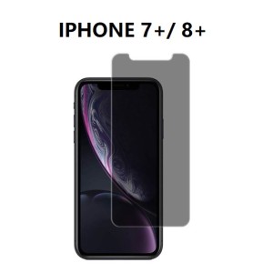 Verre Anti-Espion (fumé)  Iphone    - EMPLACEMENT :