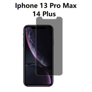 Verre Anti-Espion (fumé)  Iphone   - EMPLACEMENT :