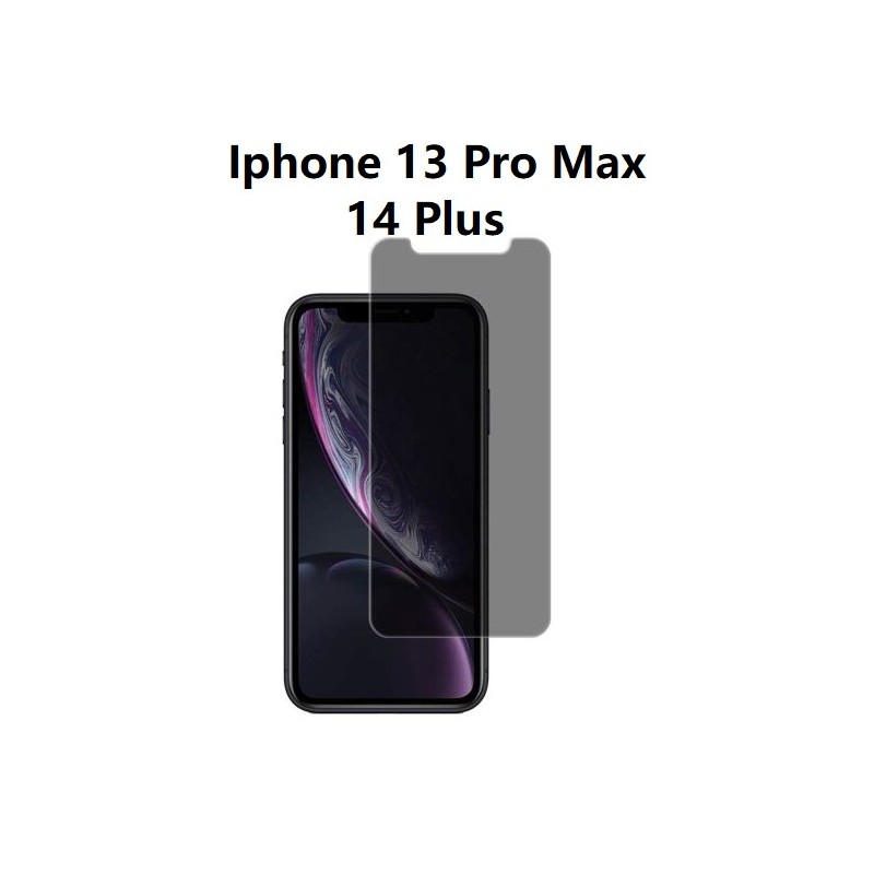 Verre Anti-Espion (fumé)  Iphone   - EMPLACEMENT :