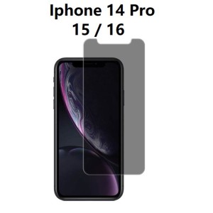 Verre Anti-Espion (fumé)  Iphone   - EMPLACEMENT :