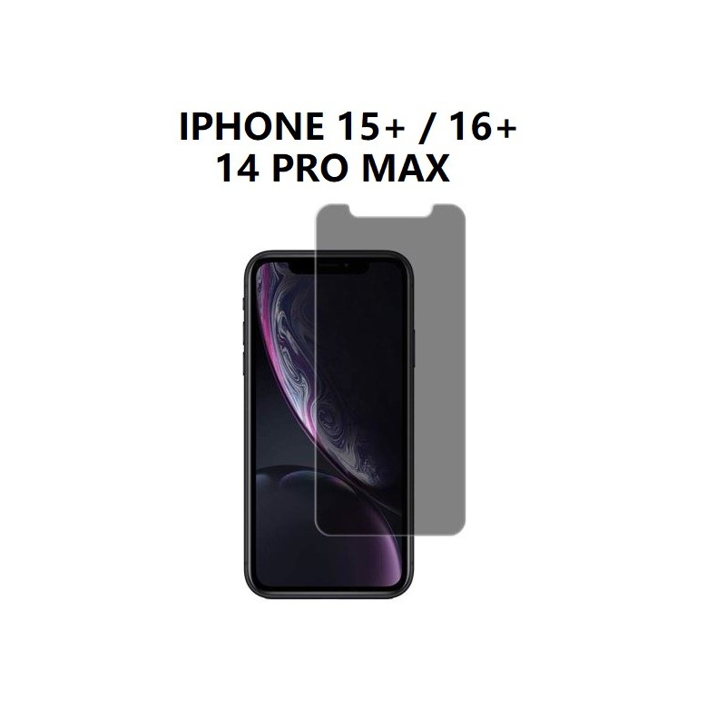 Verre Anti-Espion (fumé) Iphone - EMPLACEMENT : Verre Anti-Espion (fumé) Iphone - EMPLACEMENT :