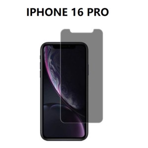 Verre Anti-Espion (fumé)  Iphone   - EMPLACEMENT :
