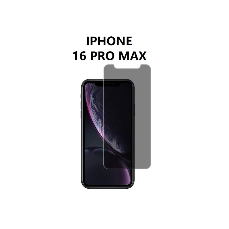 Verre Anti-Espion (fumé)  Iphone   - EMPLACEMENT :