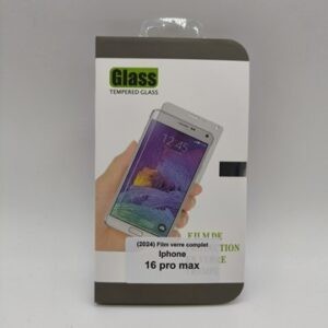Verre trempé Complet Iphone 16 PRO MAX