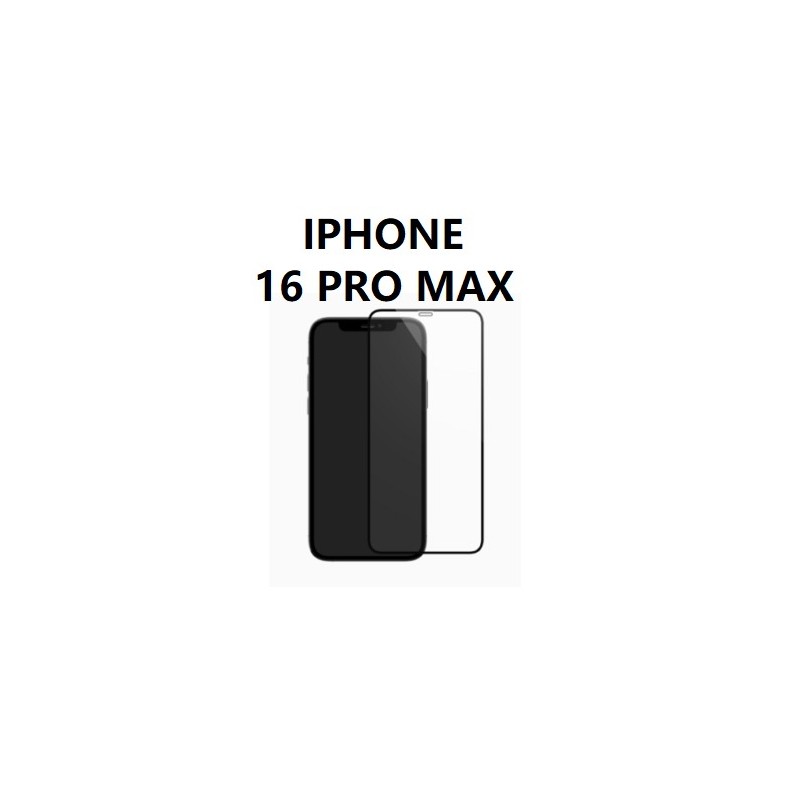 Verre trempé Complet Iphone 16 PRO MAX
