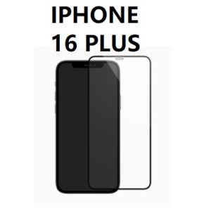 Verre trempé Complet Iphone 16 PLUS