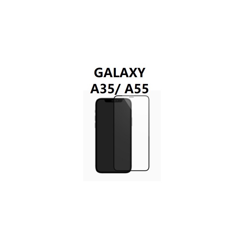 Verre trempé Complet GALAXY A55/ A35 (5G) Verre trempé Complet GALAXY A55/ A35 (5G)