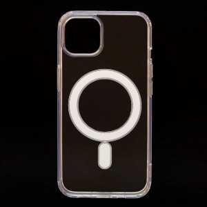 IPHONE 16 PLUS SILICONNE MAGSAFE TRANSPARENT