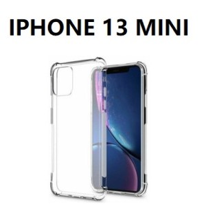 IPHONE 13 MINI SILICONNE 4 COIN RENFORCE TRANSPARENT