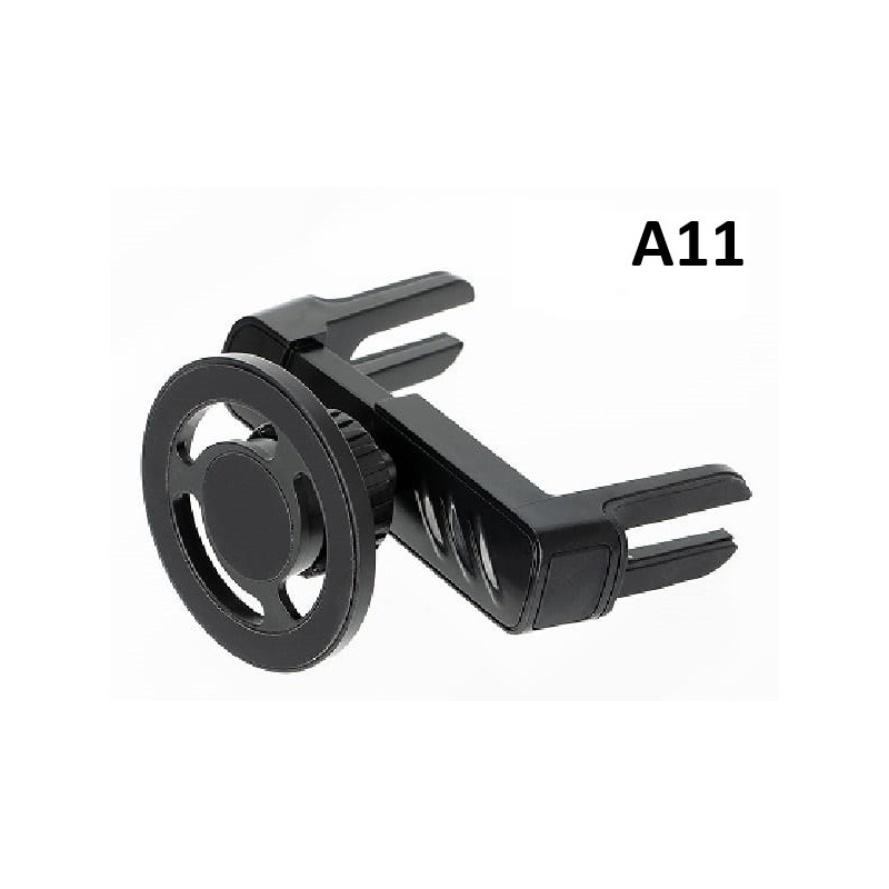 Support voiture grille aération (GRILLE RONDE) compatible Magsafe NLT (A11) Support voiture grille aération (GRILLE RONDE) compatible Magsafe NLT (A11)