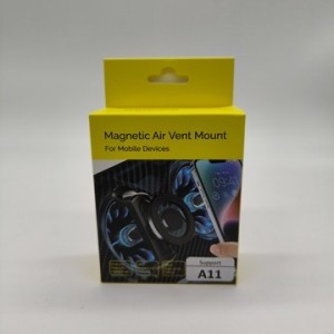 Support voiture grille aération (GRILLE RONDE) compatible Magsafe NLT (A11)