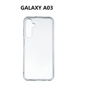 SILICONNE SIMPLE GALAXY A03 TRANSPARENT