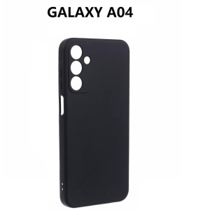 SILICONNE SIMPLE NOIR GALAXY A04
