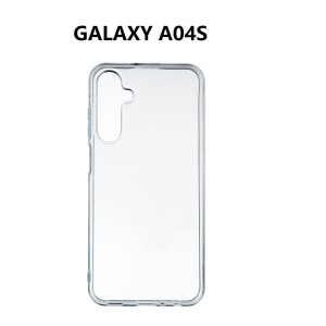 SILICONNE SIMPLE GALAXY A04S TRANSPARENT