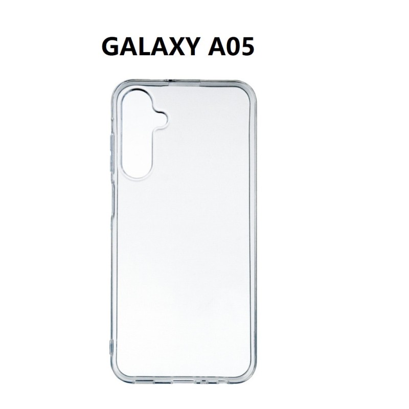 SILICONNE SIMPLE GALAXY A05 TRANSPARENT
