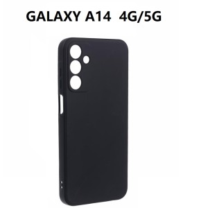SILICONNE SIMPLE NOIR GALAXY A14