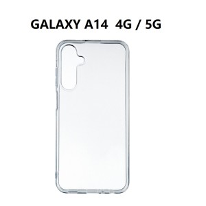 SILICONNE SIMPLE GALAXY A14 TRANSPARENT