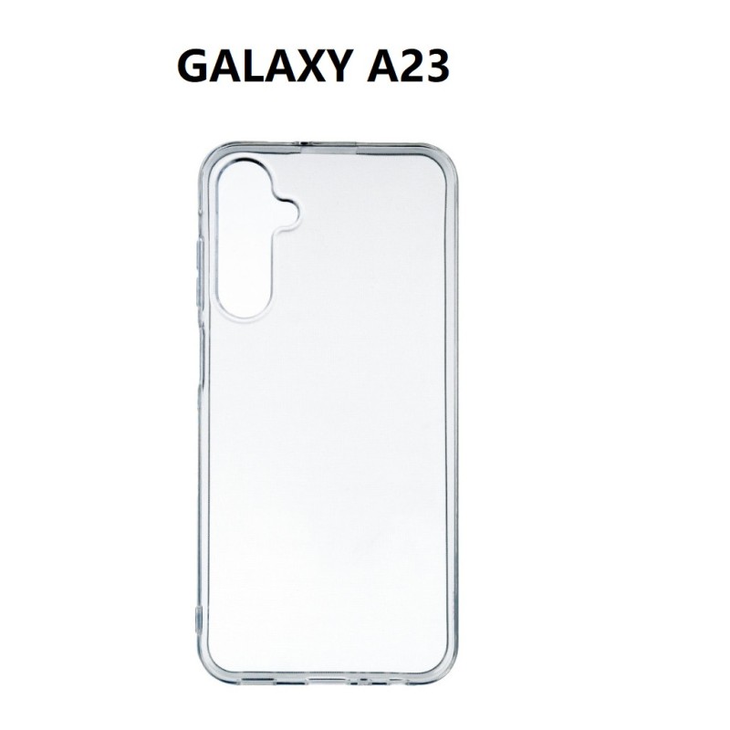 SILICONNE SIMPLE GALAXY A23 4G/ 5G TRANSPARENT SILICONNE SIMPLE GALAXY A23 4G/ 5G TRANSPARENT
