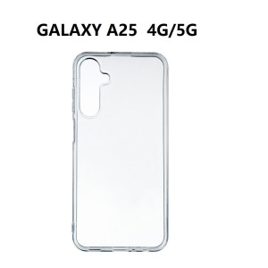 SILICONNE SIMPLE GALAXY A25 TRANSPARENT