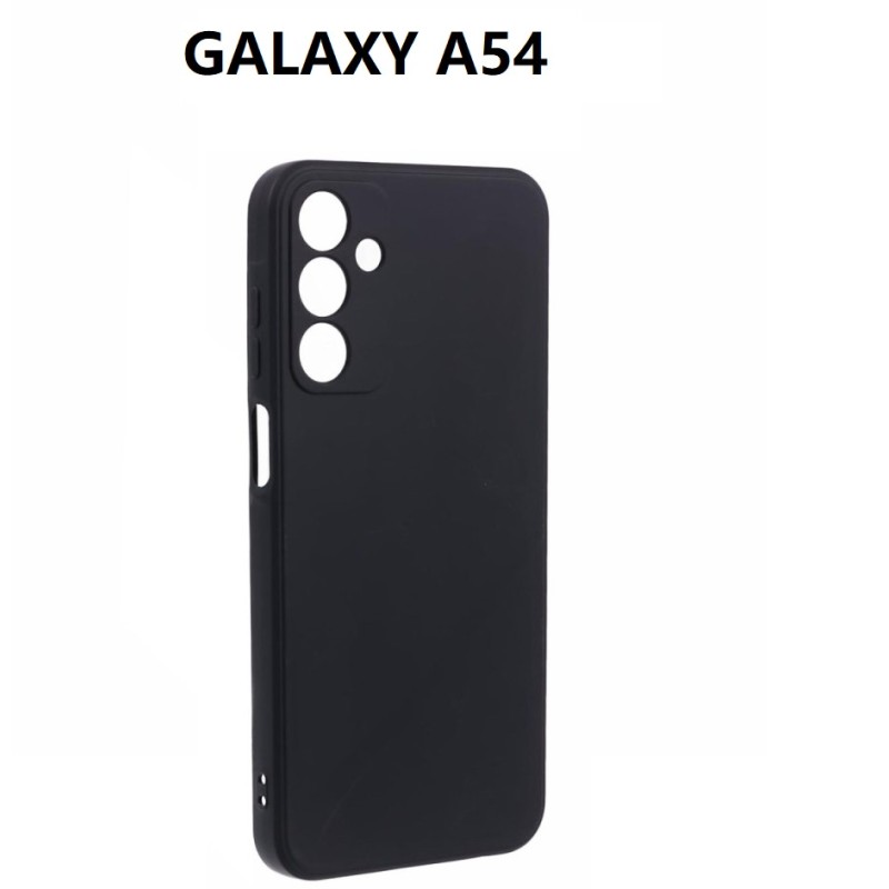 SILICONNE NOIR SIMPLE GALAXY A54 SILICONNE NOIR SIMPLE GALAXY A54