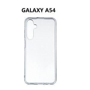 SILICONNE SIMPLE GALAXY A54 TRANSPARENT