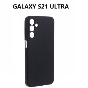 SILICONNE SIMPLE NOIR GALAXY S21 ULTRA