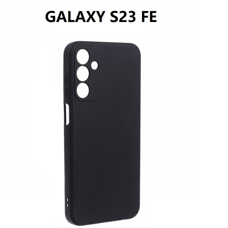 SILICONNE SIMPLE NOIR GALAXY S23 FE