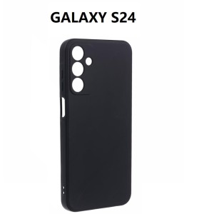 SILICONNE SIMPLE GALAXY S24 NOIR