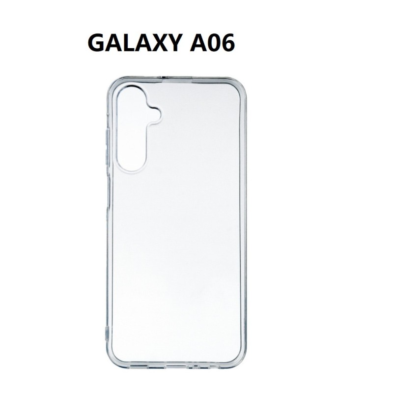 SILICONNE SIMPLE TRANSPARENT GALAXY A06