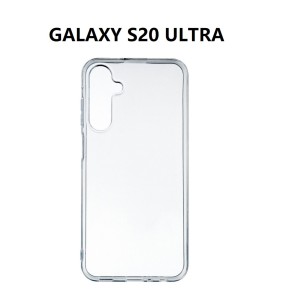 SILICONNE SIMPLE GALAXY S20 ULTRA TRANSPARENT