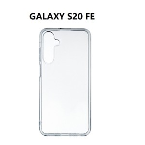 SILICONNE SIMPLE GALAXY S20 FE TRANSPARENT