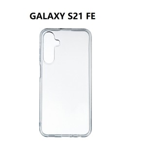 SILICONNE SIMPLE GALAXY S21 FE TRANSPARENT
